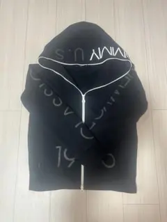 TOMMY ブラック パーカー S 1985