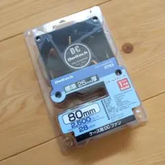 オウルテック ケースファン 80mm✕80✕25 OWL-FE0825M-BK