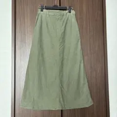 【美品】スタジオクリップ カーキロングスカート (試着のみ)