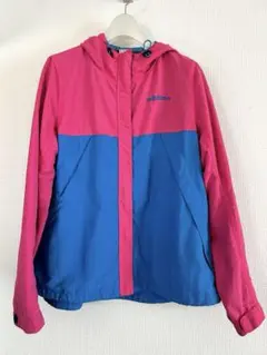 【美品】adidas(アディダス)ウィンドブレーカー M レディースピンクブルー