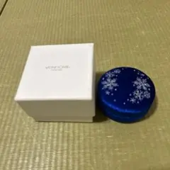 VENDOME アクセサリーケース 青 ベルベットのサムネイル