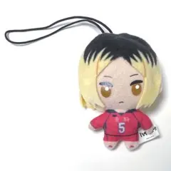ハイキュー プチマスコット ぬいぐるみ マスコット ストラップ 孤爪研磨 音駒
