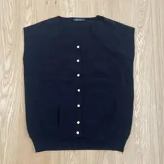 RagOut ノースリーブニット Vネック アベイル ニット M ブラック