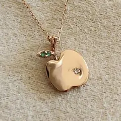 エメラルド×ダイヤモンド♡りんご【コンアフェット】K10 林檎 