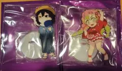 ufotable鬼滅の刃　花火大会　アクスタ　伊黒&蜜璃