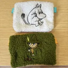 ムーミン もふもふポーシェット ムーミン スナフキン 2点セット