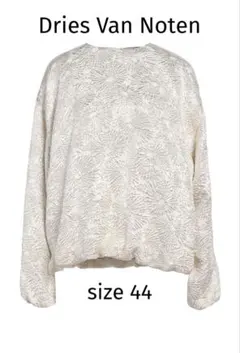 DRIES VAN NOTEN PUVIS 花柄刺繍 ブラウス