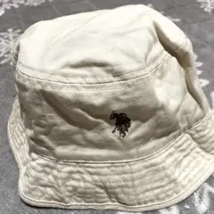 U.S. POLO ASSN. バケットハット ベージュ ポロ 帽子
