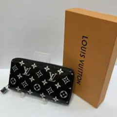 着用数回　Louis Vuitton　ルイヴィトン　モノグラム　パイソン　長財布 LOUIS VUITTON】ルイヴィトン『モノグラム パイソン ジッピー