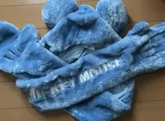 ミッキー ファンキャップマフラー 青