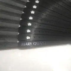 MARY QUANT 扇子 ブラック お値下げのサムネイル