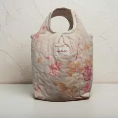 メゾンブランシュ キルティング 花柄 ミニトートバッグのサムネイル