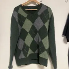 BURBERRY LONDON アーガイルニット
