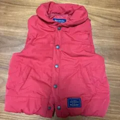 Moujonjon 赤 ダウンベスト 95