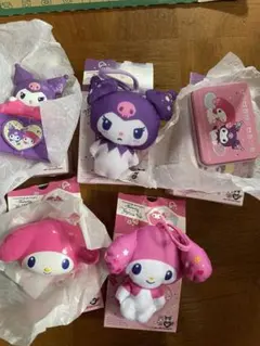 マイメロ＆クロミ　ハッピーセット５点