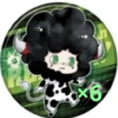 天野明展 コレクション缶バッジ 家庭教師ヒットマンREBORN ランボ 缶バッジ