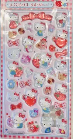キティ　赤　ボンボン　ボンボンドロップ