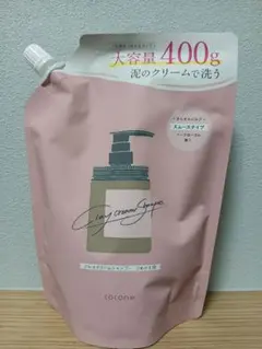 cocone クレイクリームシャンプー 400g つめかえ用　ハーブローズの香り