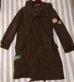 ZARA ザラ コート モッズコート カーキ　S