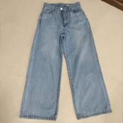 AMERICAN HOLIC ライトブルー ワイドパンツ