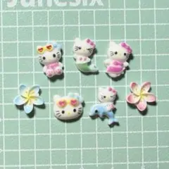 ネイルパーツ デコ マーメイド ハローキティ キティちゃん 夏 キャラクターのサムネイル