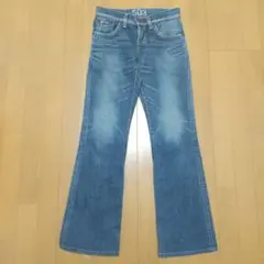 EDWIN BLUE TRIP 503 セミフレア ブーツカット デニム XS