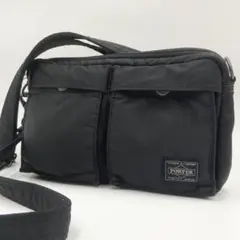 極美品　ポーター　タンカー　ショルダーバッグ　ウエストバッグ　ナイロン　ブラック