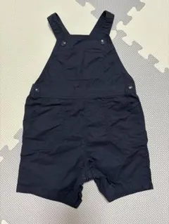 Petit Bateau ネイビーオーバーオール 18m/81cm