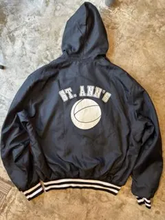 【良品】【USA製】90s HOLLOWAY ナイロンハーフジップパーカーXXL