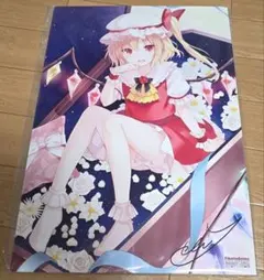 ミヤスリサ 描き下ろし イラストサインフィルム フランドール ミヤスリサ 描き下ろし イラストサインフィルム 東方Project フラン