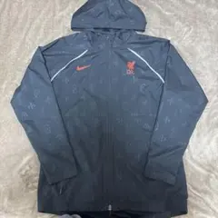 NIKE リバプールF.C ナイロンジャケットXL Nike リバプール ブラック ナイロンジャケット - メルカリ