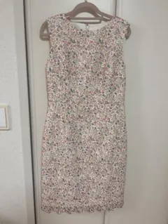 GRACE CONTINENTAL 花柄ノースリーブワンピース