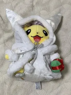 【値下げ】ポケモンセンター限定　ピカチュウ クリスマス ぬいぐるみ フード付き