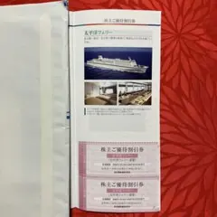 名鉄株主優待【太平洋フェリー】 ご優待券 2枚セットのサムネイル
