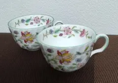 【希少】ミントン・ハドンホール ティーカップペア