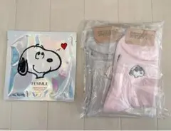 ★ファミュFEMMUE DREAM GLOW MASK★PEANUT刺繍靴下2足