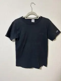 Champion T1011 無地Tシャツ ブラック S USA製 チャンピョン