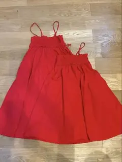 LOWRYS FARM ワンピース 姉妹お揃い 2枚セット