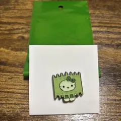 大阪関西万博 日本館　キティ　ピンバッジ　ネオフラギラリア 藻