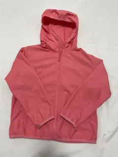 ユニクロ ウインドブレーカー ピンク 110cm