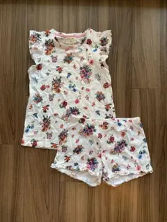【希少品】H&M Nathalie Lete 花柄フリル袖パジャマセット