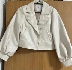 MAJESTIC LEGON ショートライダースジャケット レザージャケット