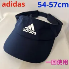adidas アディダス　レディース　サンバイザー　ネイビー　54-57cm