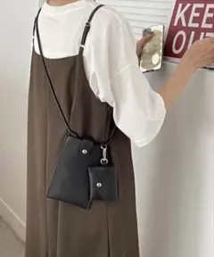 【美品】ammy.　モバイルケース&カードケースミニショルダーバッグ