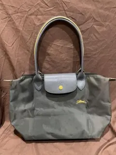 Longchamp 舟型 グレー トートバッグ