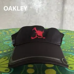 ☆OAKLEY☆オークリー☆ゴルフサンバイザー☆スカル刺繍のサムネイル