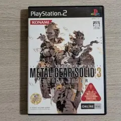 【PS2】METAL GEAR SOLID 3 SNAKE EATER
