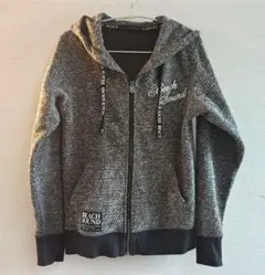 Beach Sound フード付きパーカー　グレー系