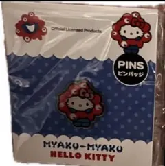 大阪関西万博 サンリオ ミャクミャク なりきり ピンバッジ ピンズ キティ