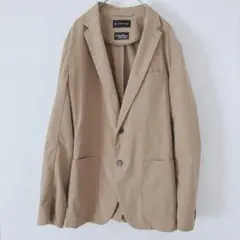 GLOBAL WORK テーラードジャケット　カジュアル　キャメルベージュ　M